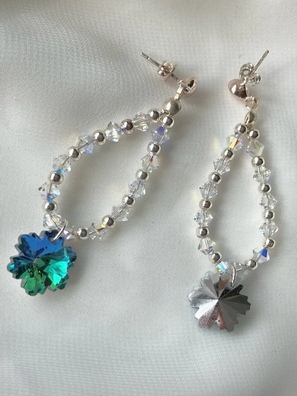 Winter Snowflake Earrings - Picture 4 of 5